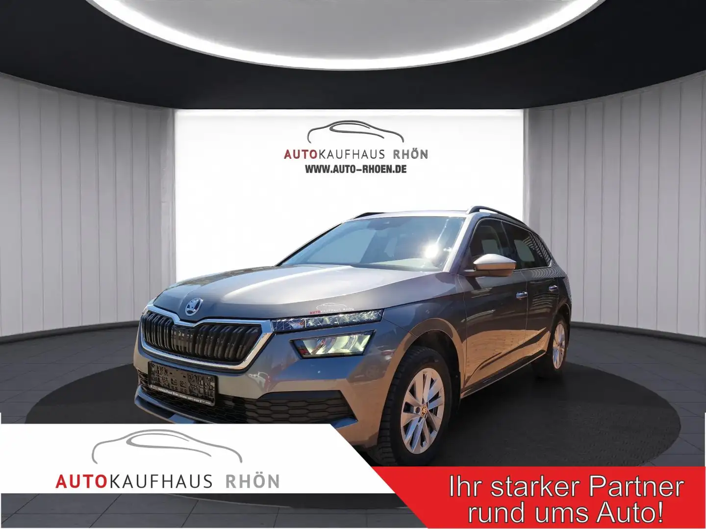 Skoda Kamiq Kamiq 1.0 TSI Ambition OPF, LED, RFK, Smart-Link Gris - 1
