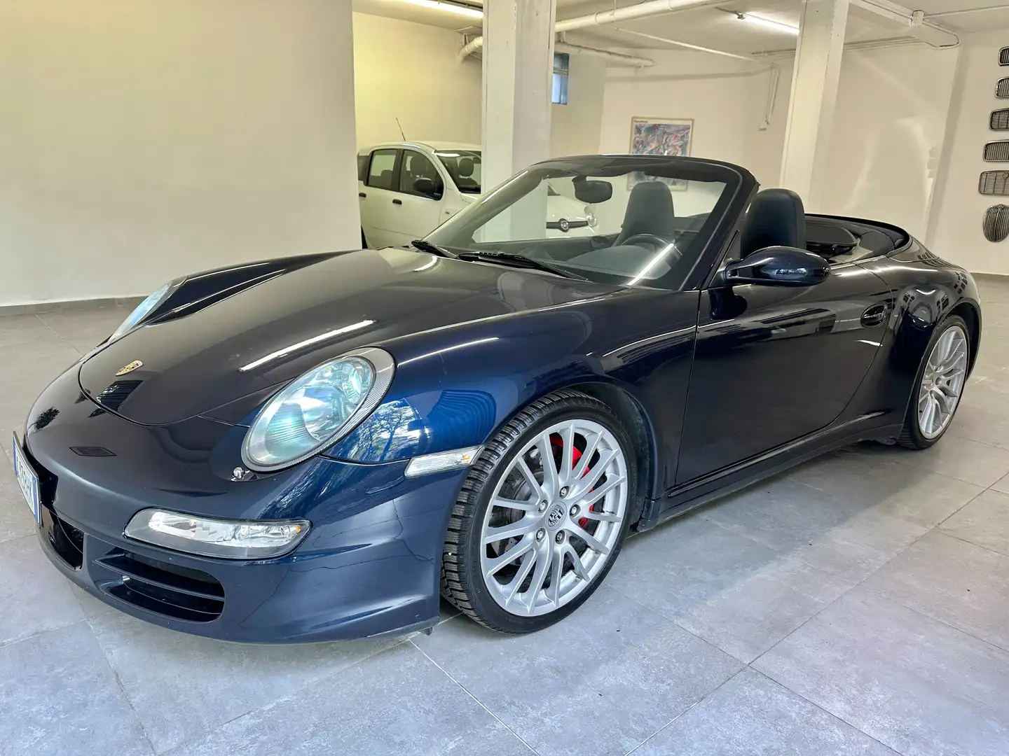 Porsche 997 4S CABRIO * ITALIANA * BOOK SERVICE *PRIMA VERNICE Bleu - 1