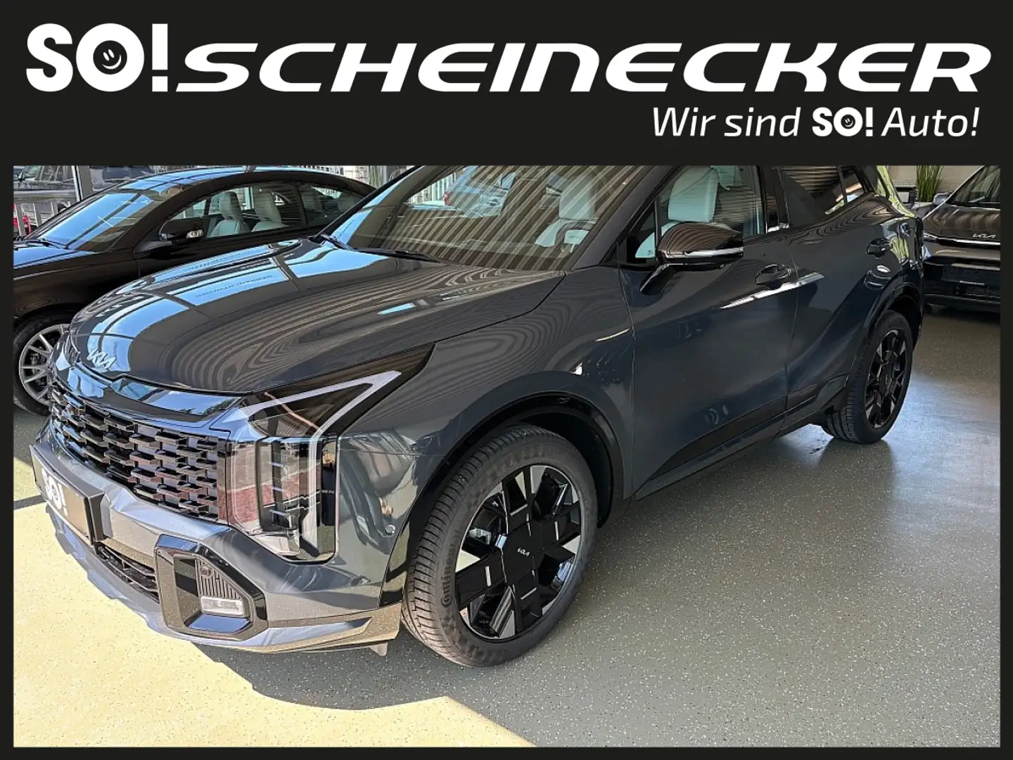 Kia Sportage 1,6 TGDI 48V GT-Line AWD DCT (FACELIFT 1,99% fi... Grijs - 2