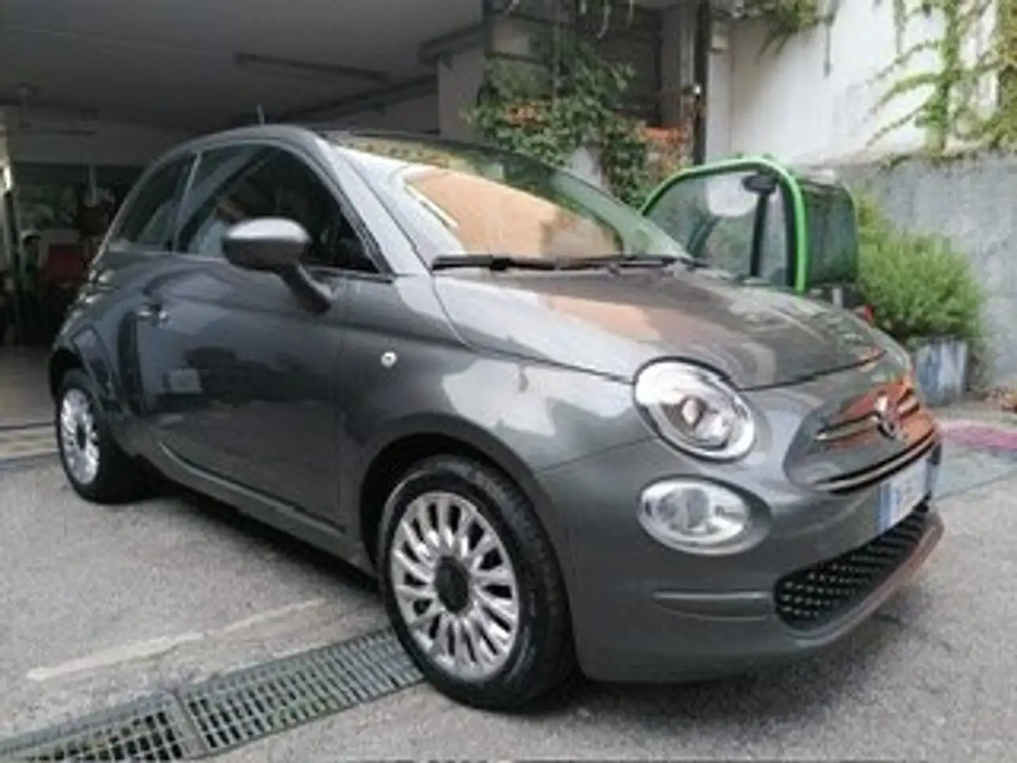 Fiat 500 1.2 Lounge 69cv Gris - 1