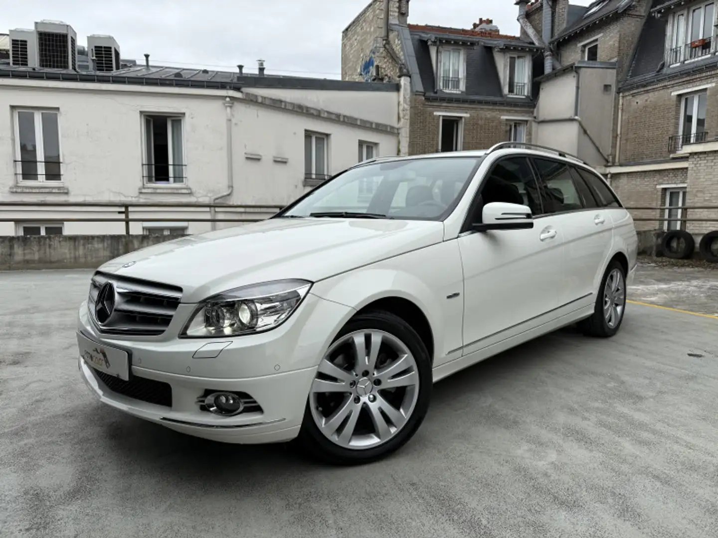 Mercedes-Benz C 180 180K BE AVANTGARDE PACK LUXE BA Blanc - 1