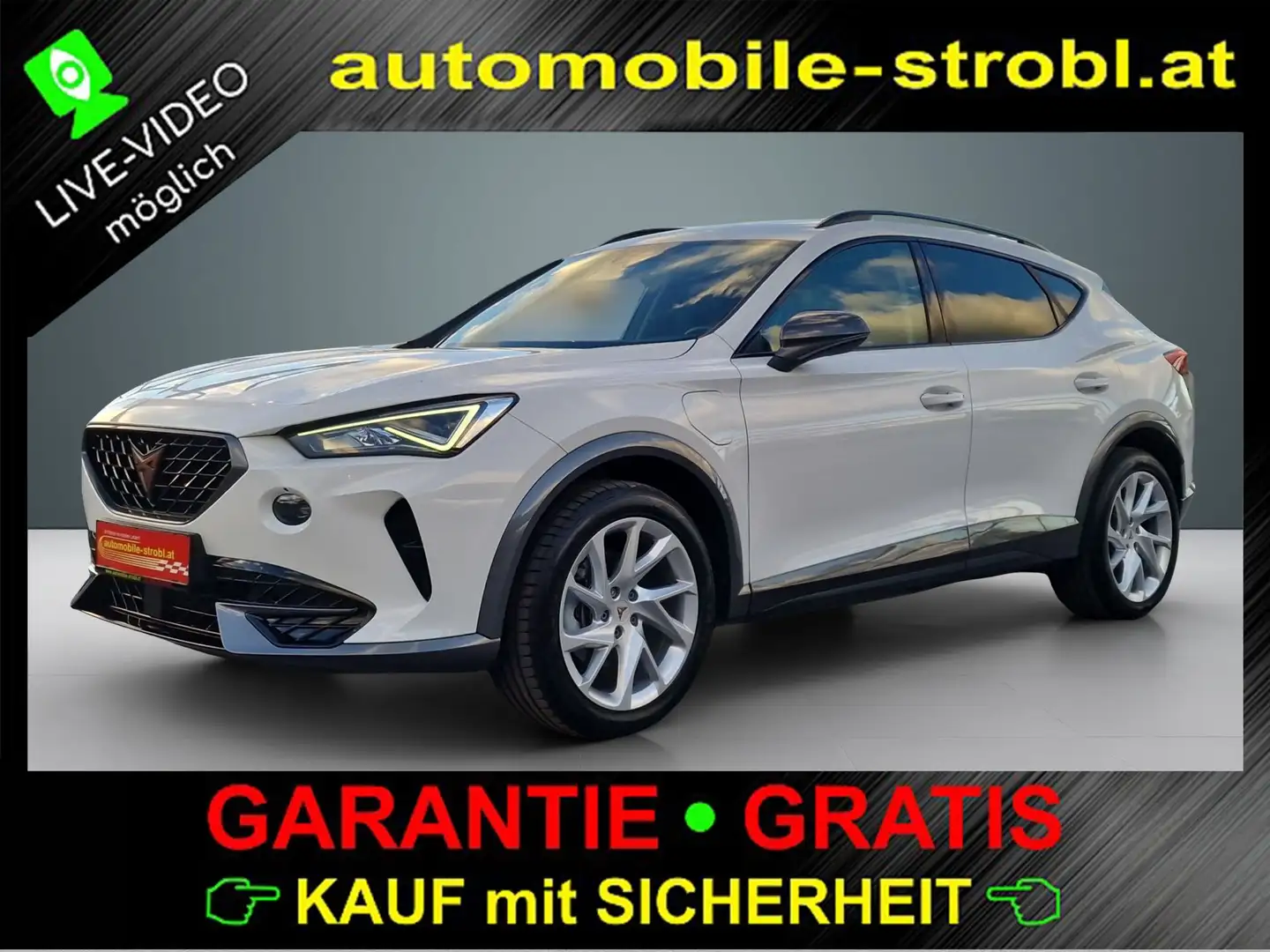 CUPRA Formentor 1.4 e-HYB Virt.C. LED ACC Sitzhzg GARANTIE Bianco - 2