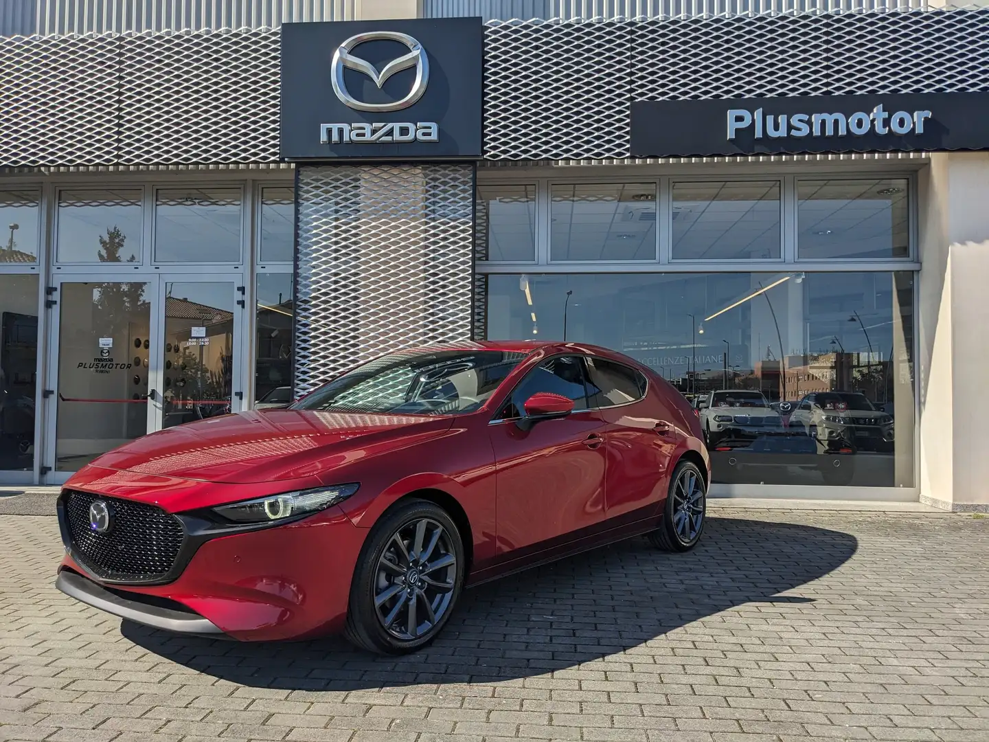 Mazda 3 3 5p 2.5 m-hybrid Exclusive Line 140cv Rosso - 1