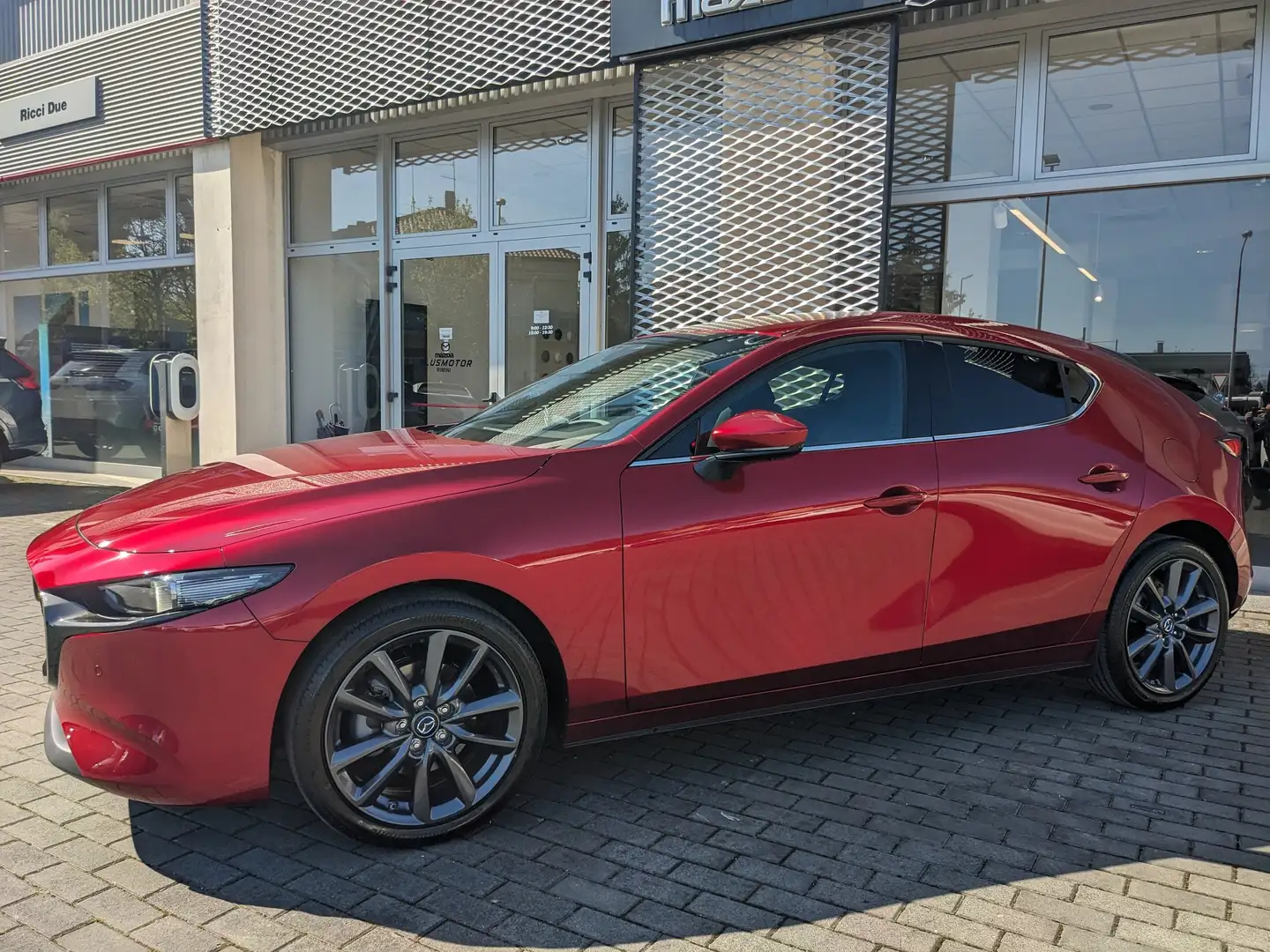 Mazda 3 3 5p 2.5 m-hybrid Exclusive Line 140cv Rosso - 2