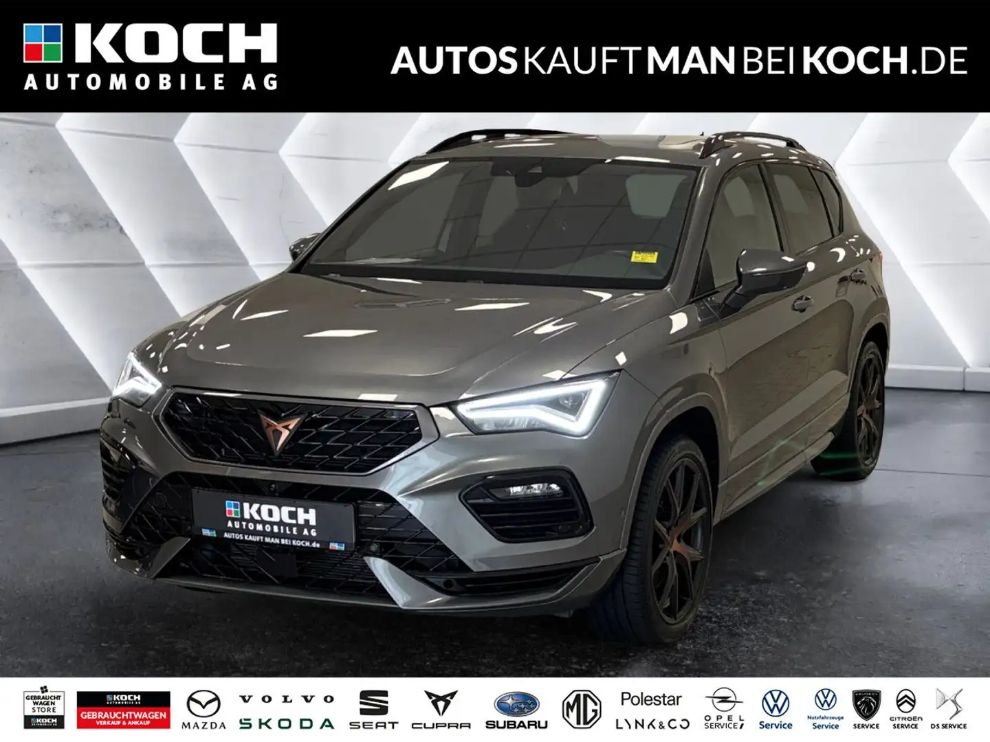 CUPRA Ateca 2.0 TSI DSG 4Drive PANO BEATS 360° AHK LED Grau - 1