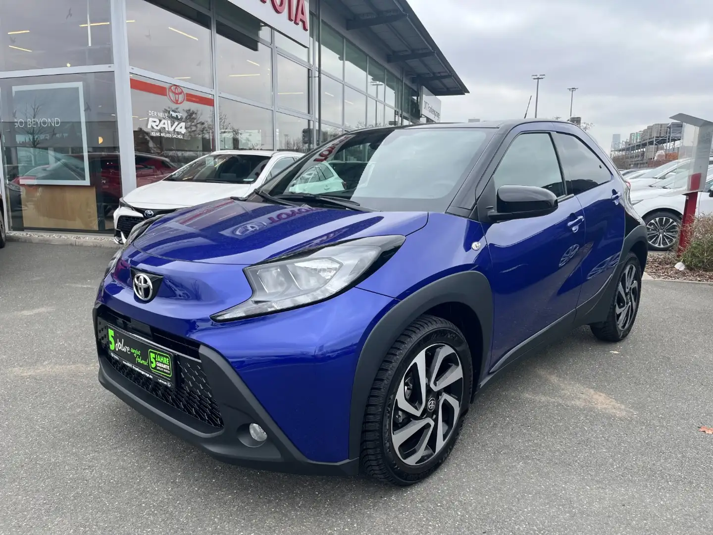 Toyota Aygo X VVT-i 1.0 Pulse Kamera, SHZ, AppleCarPlay Bleu - 2
