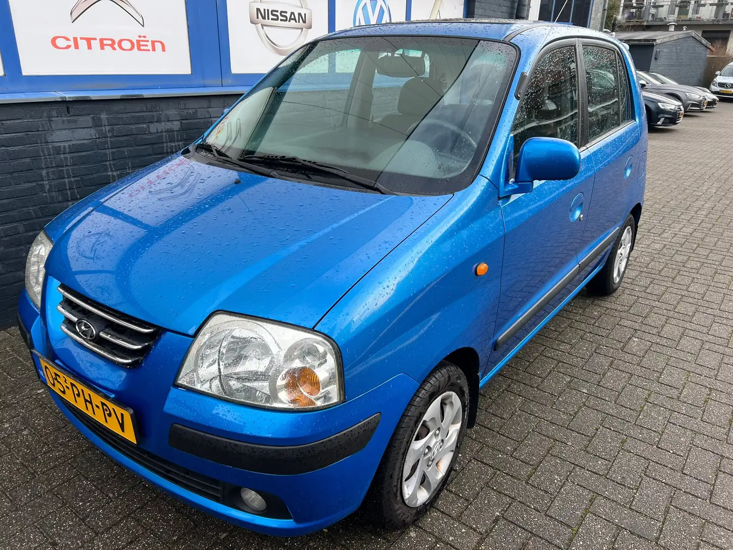 Hyundai Atos 1.1i Dynamic Sky 06-2004 74000km 2250eu Blau - 2