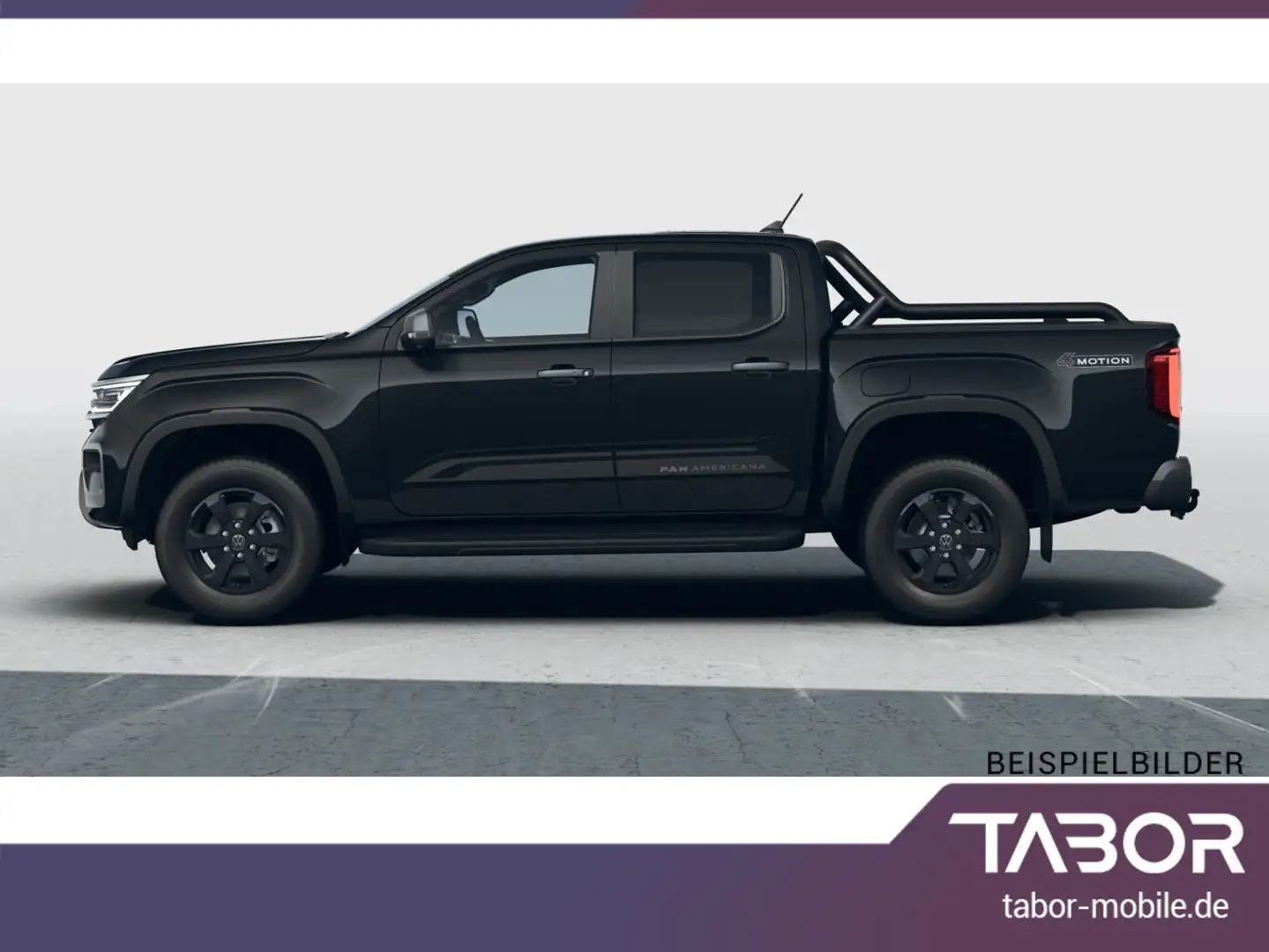 Volkswagen Amarok 3.0 TDI 241 AT 4M PanAm Nav Matrix AHK Schwarz - 2