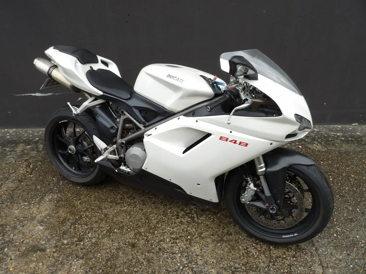 Ducati 848 Blanc - 1