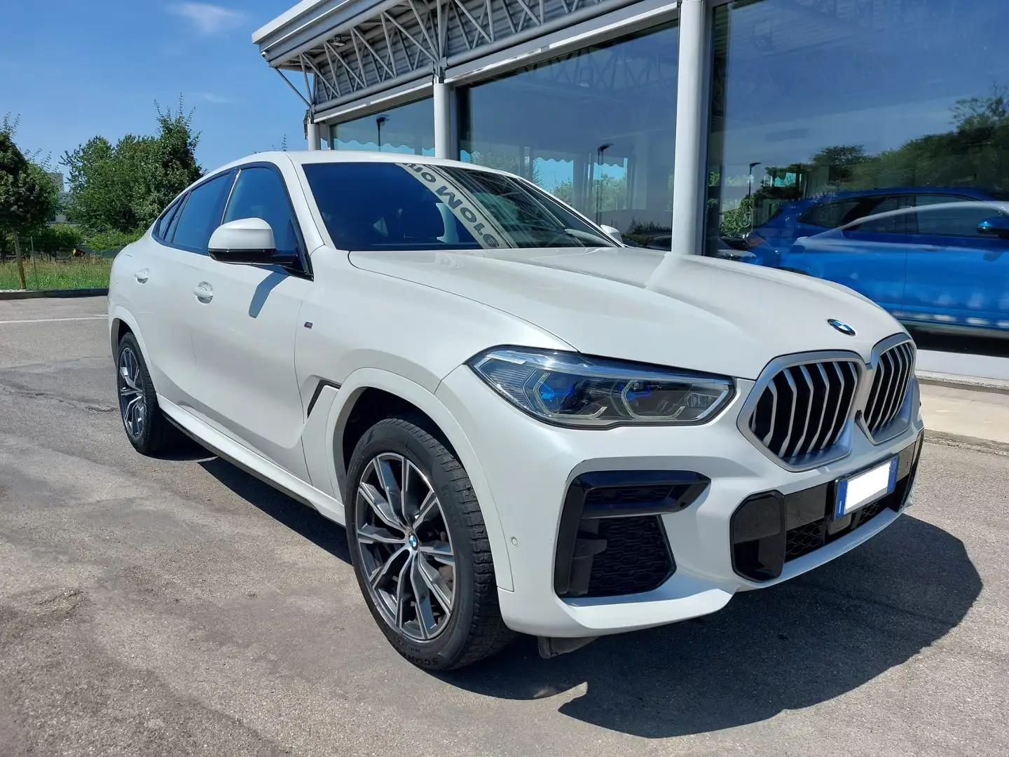 BMW X6 X6 G06 xdrive30d mhev 48V Msport auto Bianco - 1