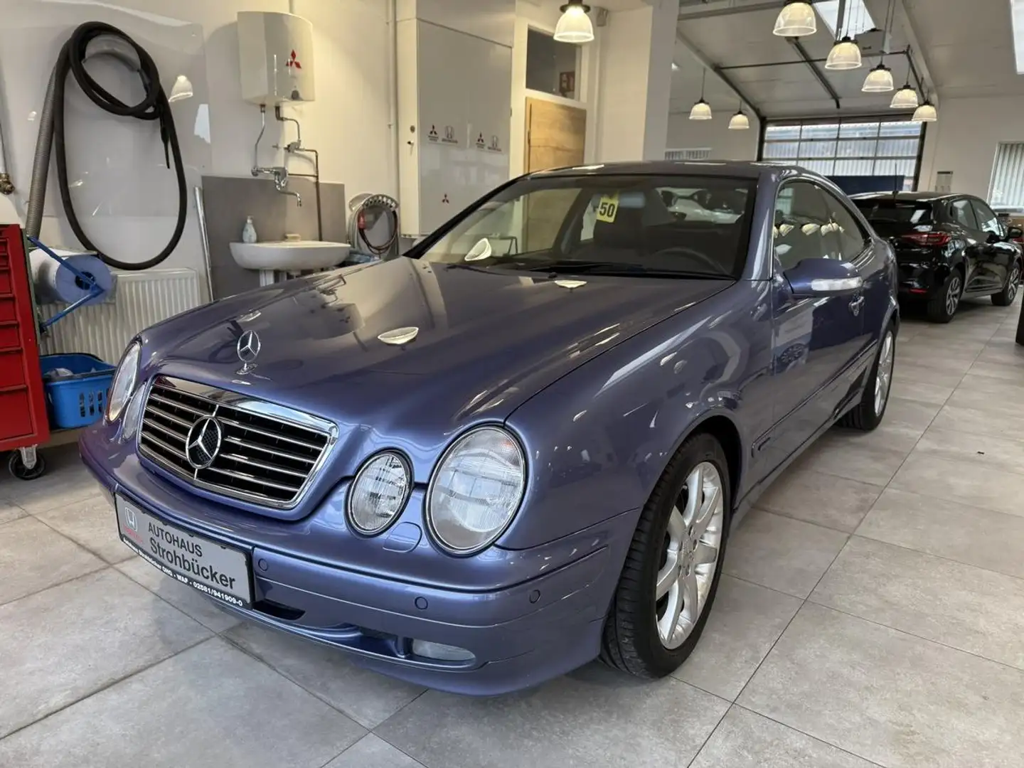 Mercedes-Benz CLK 430 Coupe Elegance Top Gepflegt Blauw - 2