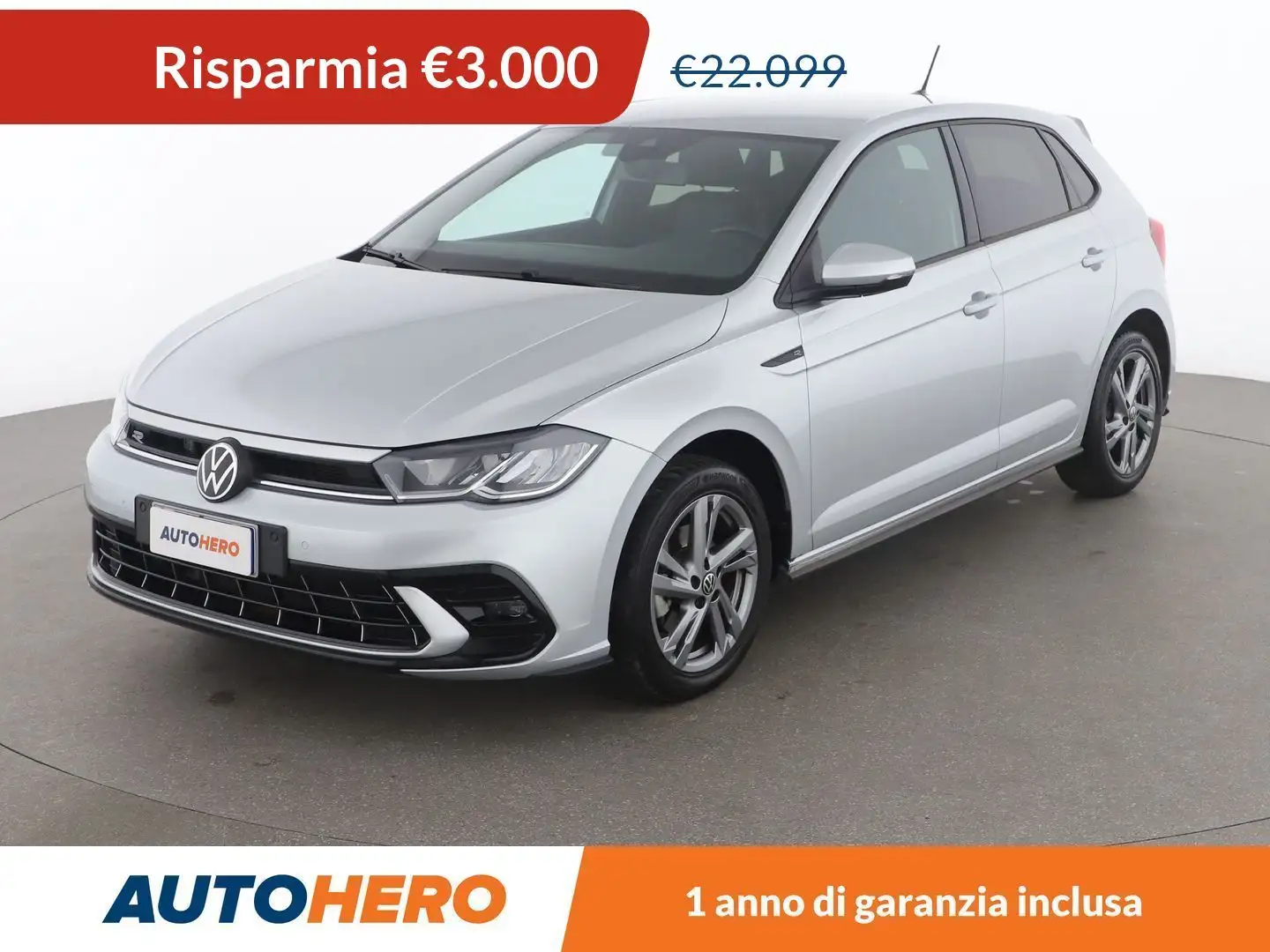 Volkswagen Polo 1.0 TSI R-Line Argento - 1