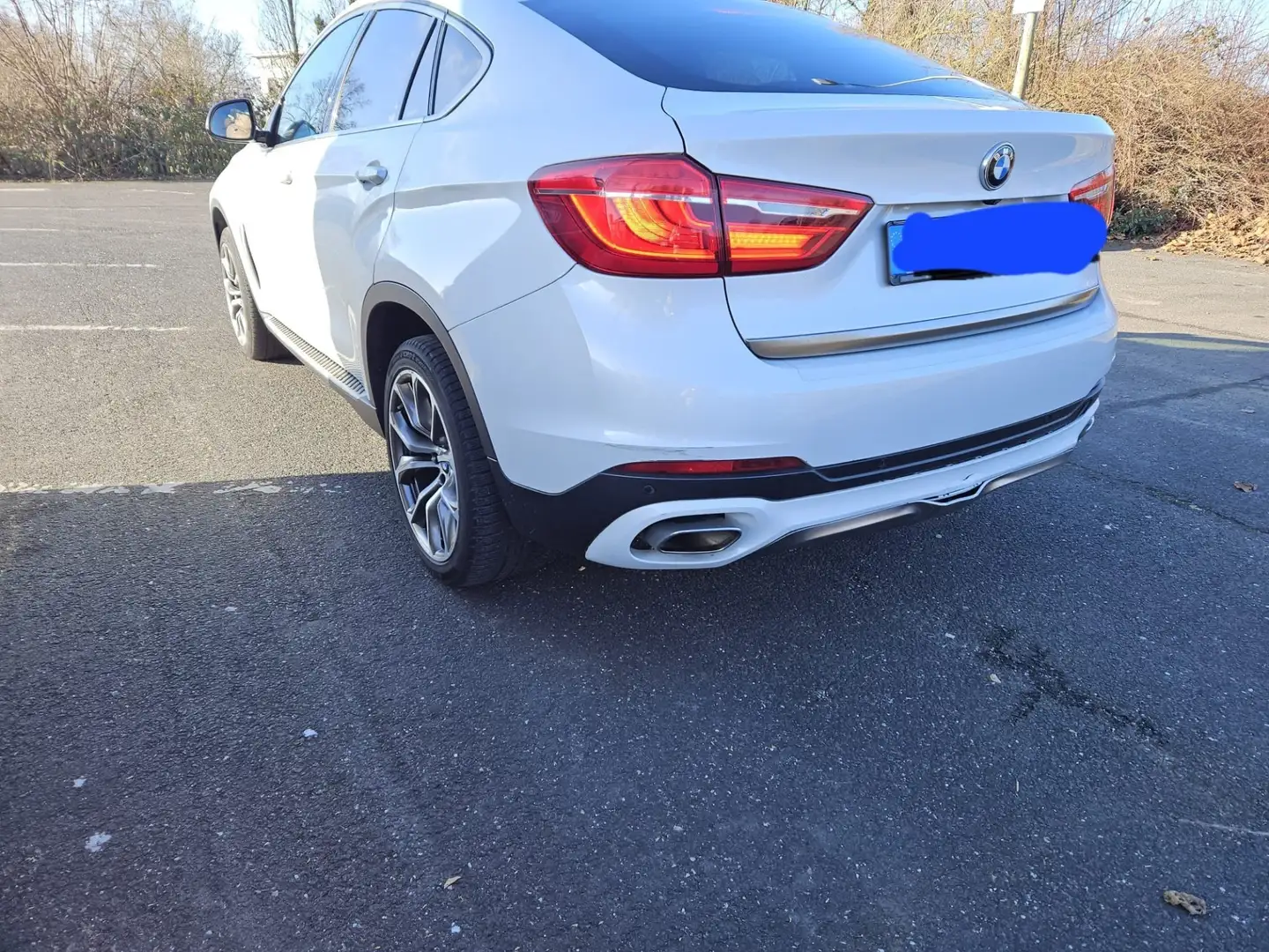 BMW X6 xDrive 40 d Weiß - 2