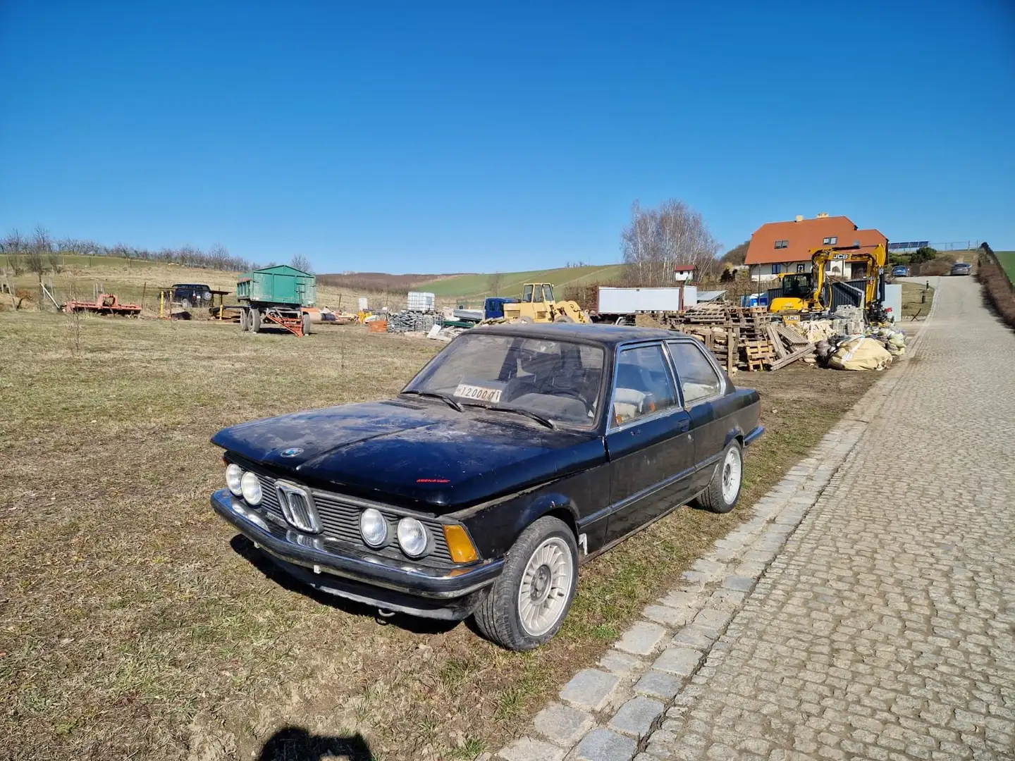 BMW 320 BMW Seria 3 E21 320 M20 1978 Siyah - 1