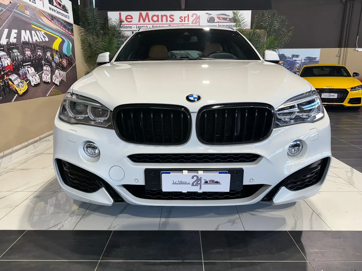 BMW X6 xdrive30d Msport 258cv auto Bianco - 2