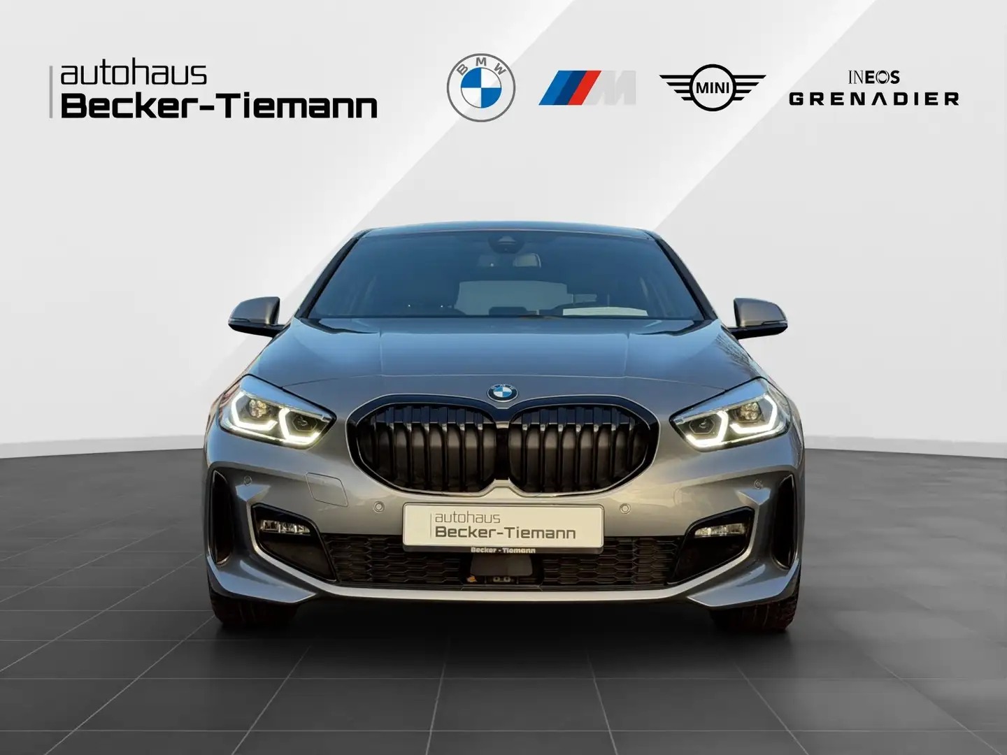 BMW 118 i M Sport | Navi | LED | Lenkradhz. | el. Heckklap Grau - 2
