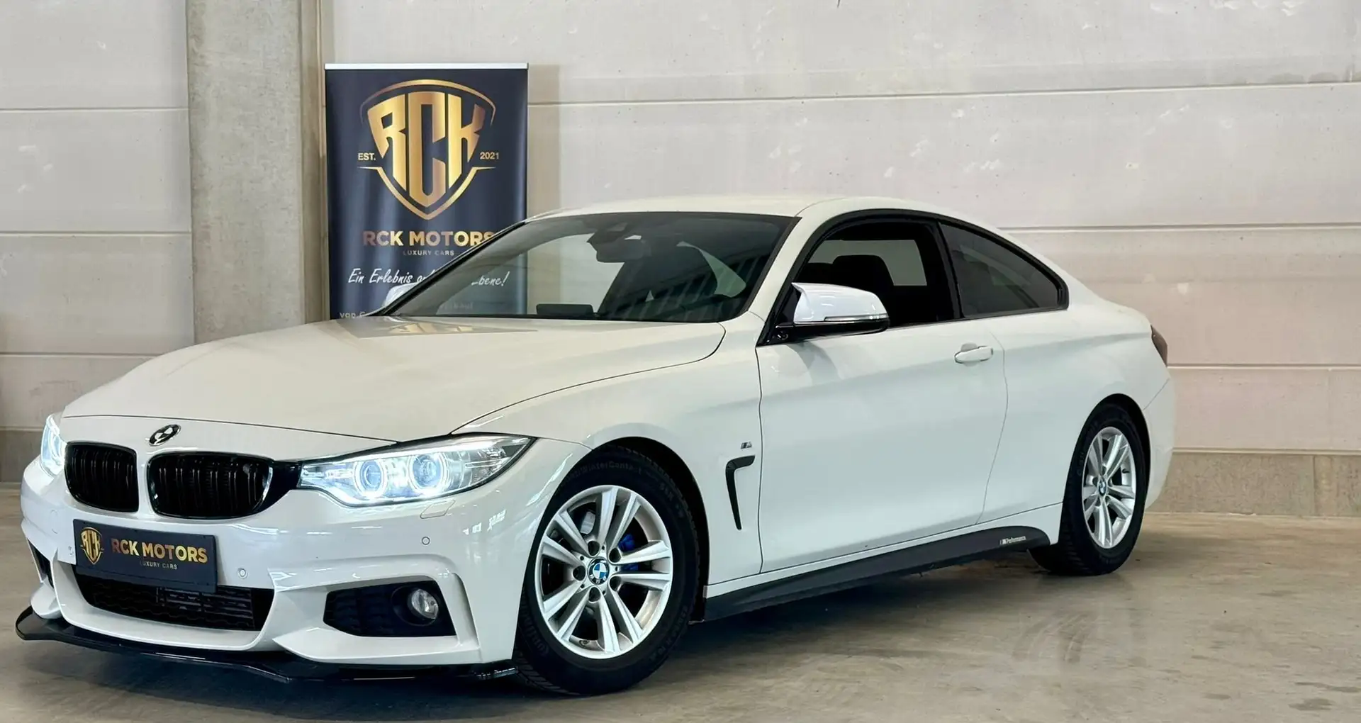 BMW 420 420 xDrive Österreich-Paket Coupe Weiß - 1