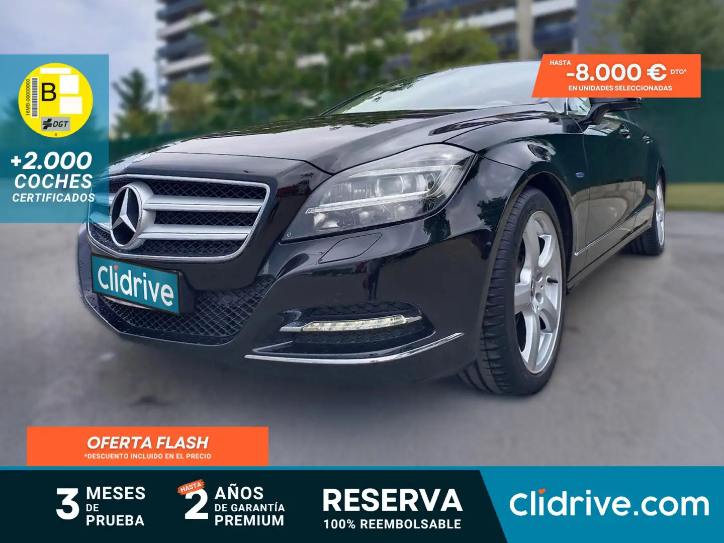 Mercedes-Benz CLS 350 CDI BlueEFFICIENCY Negro - 1
