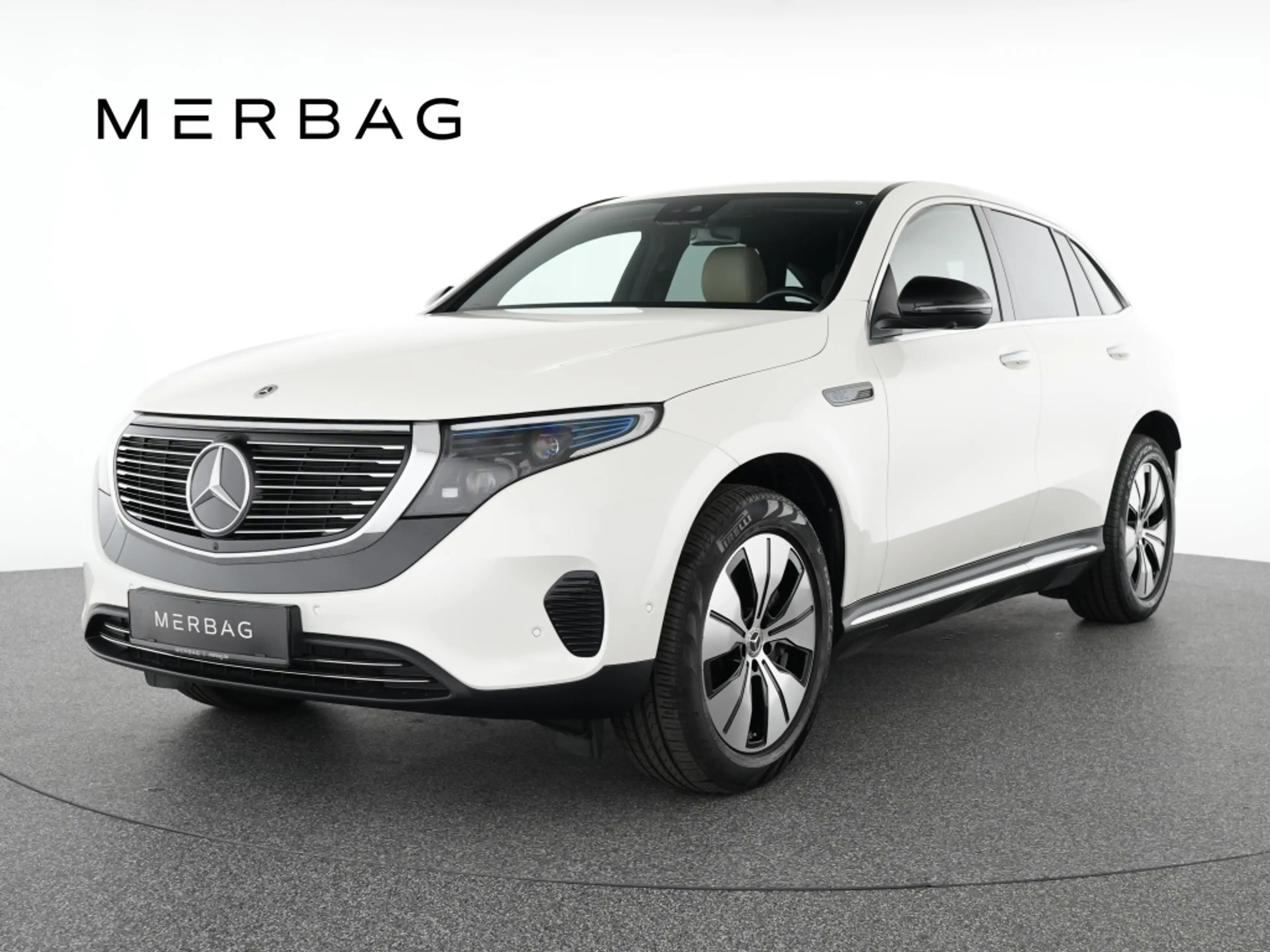 Mercedes-Benz EQC 400 4M Electric Art Multibeam Leder beige