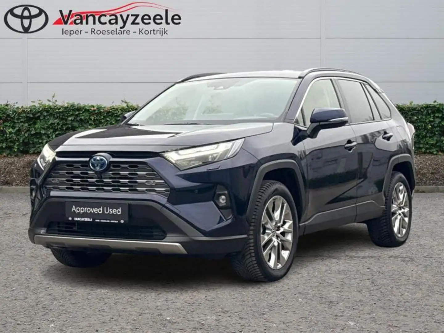 Toyota RAV 4 Premium Plus AWD+360°cam+nav+s Blauw - 1