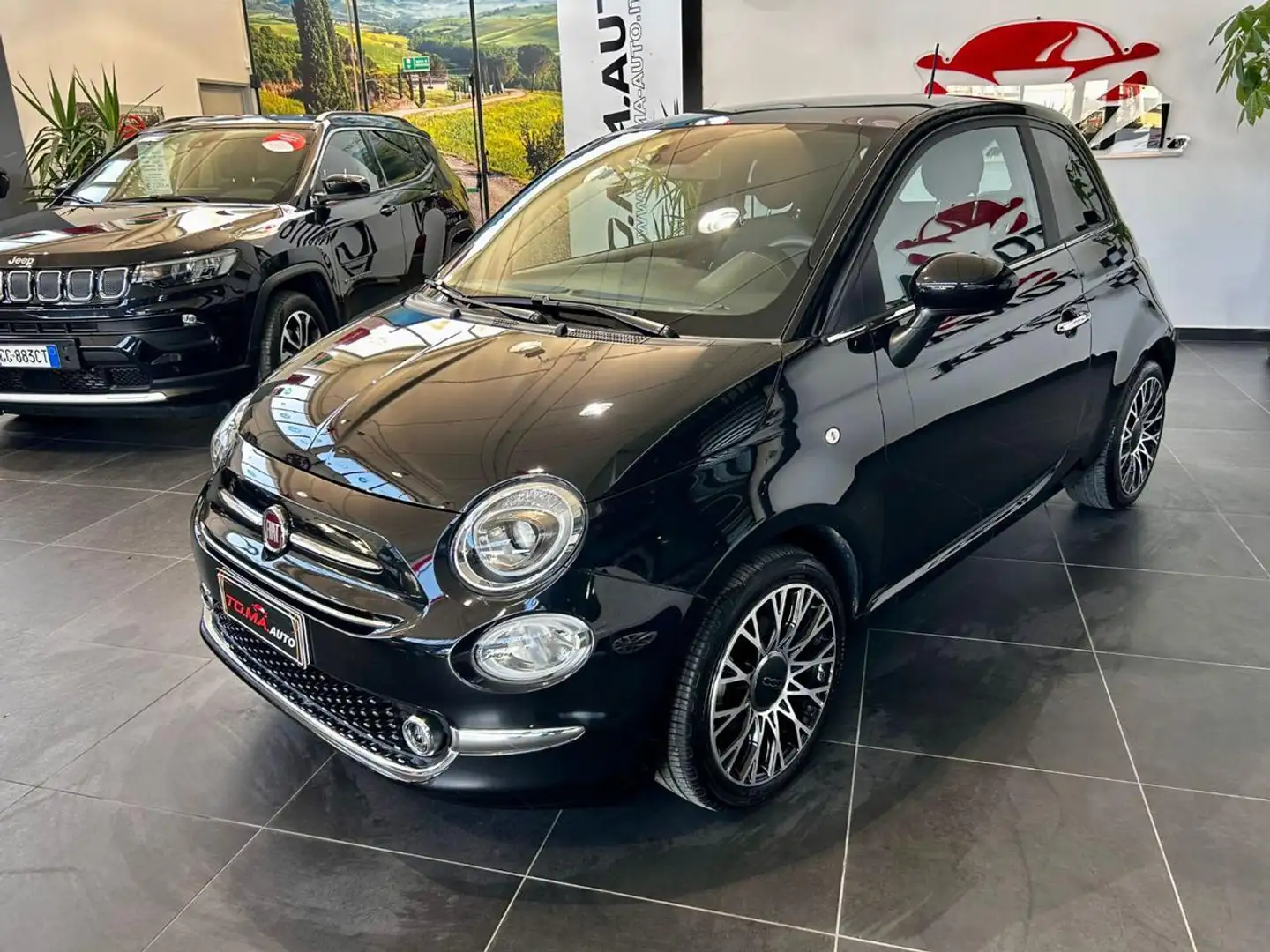 Fiat 500 1.0 Hybrid Dolcevita Nero - 1
