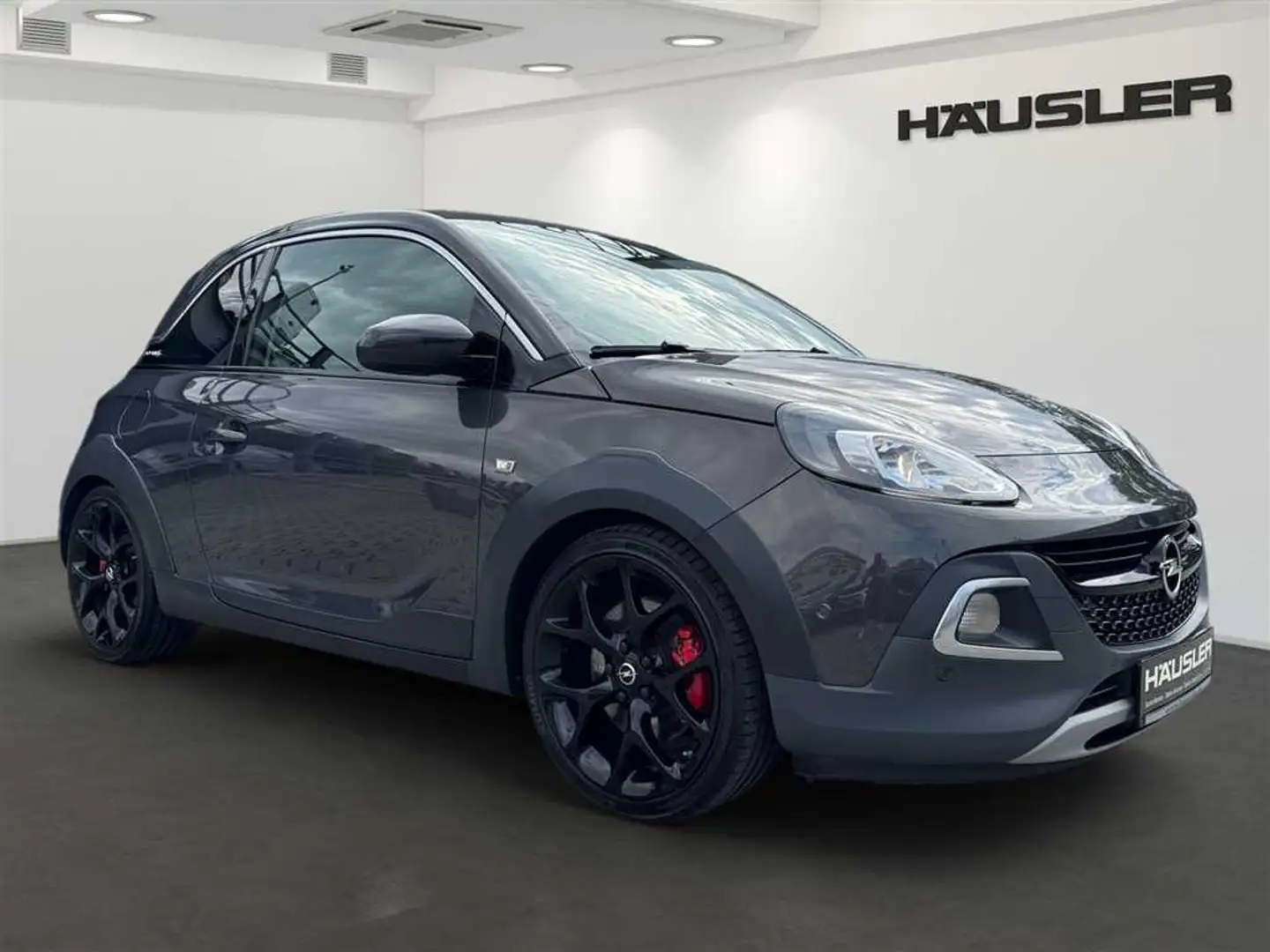 Opel Adam 1.4 ROCKS S,  Recaro Leder, PDC, Apple Car Play, K Grijs - 2