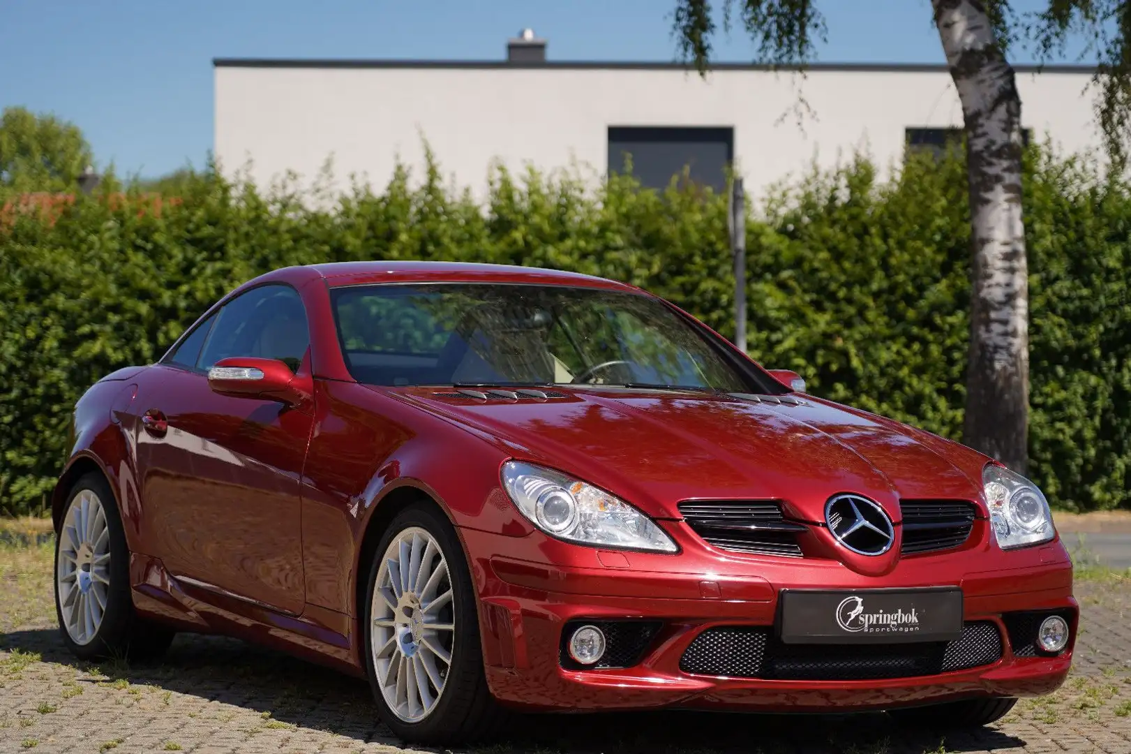 Mercedes-Benz SLK 55 AMG Rot - 1