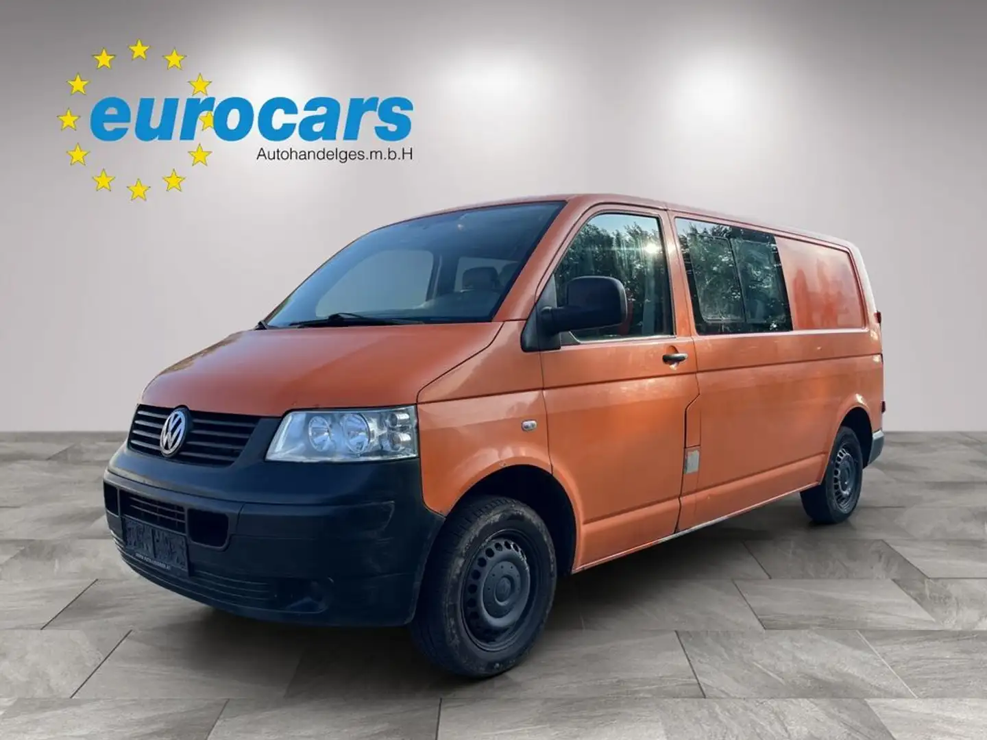 Volkswagen T5 Transporter Doka-Kastenwagen  1,9 TDI Orange - 1