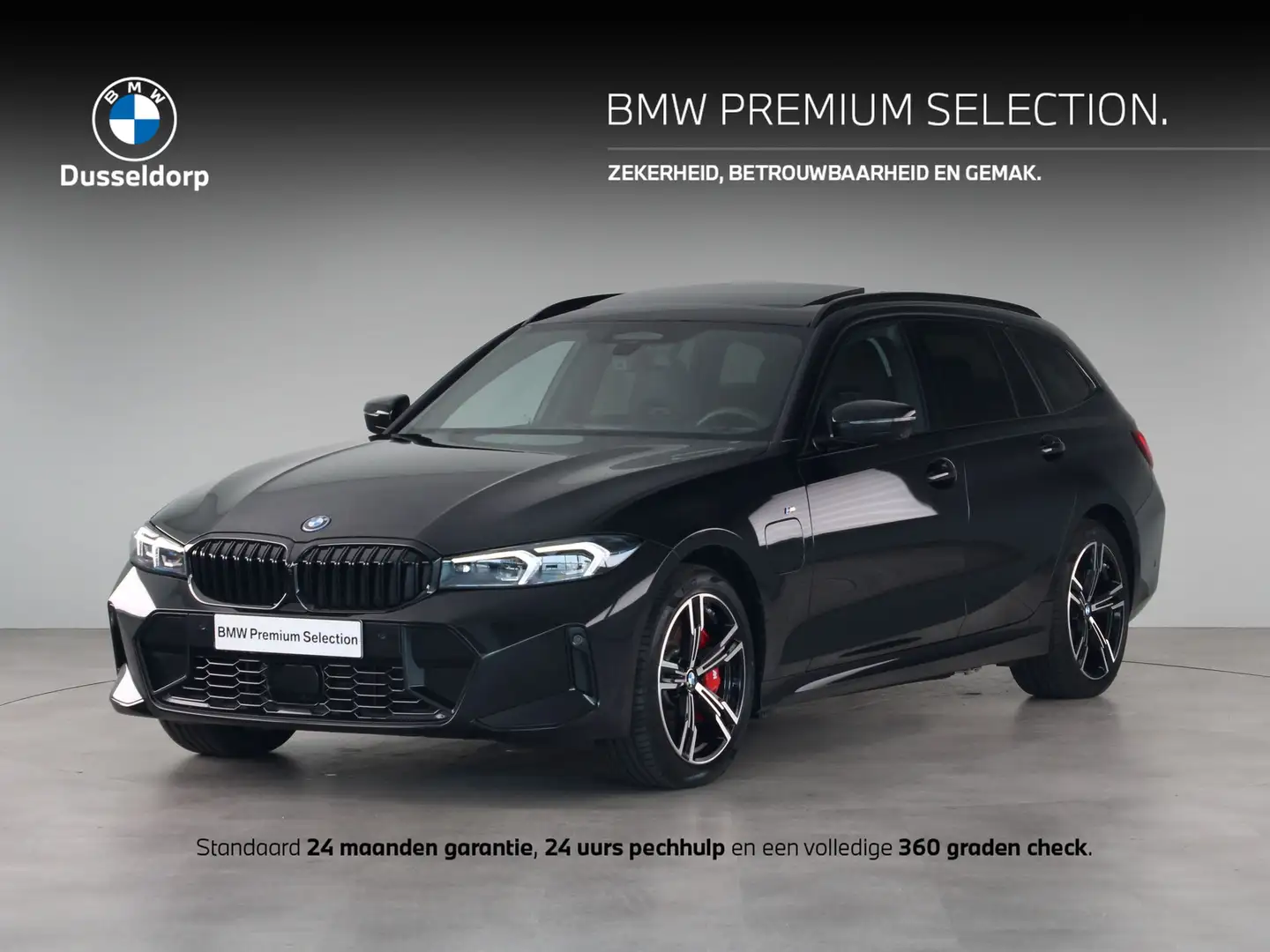 BMW 330 3 Serie Touring 330e Zwart - 1
