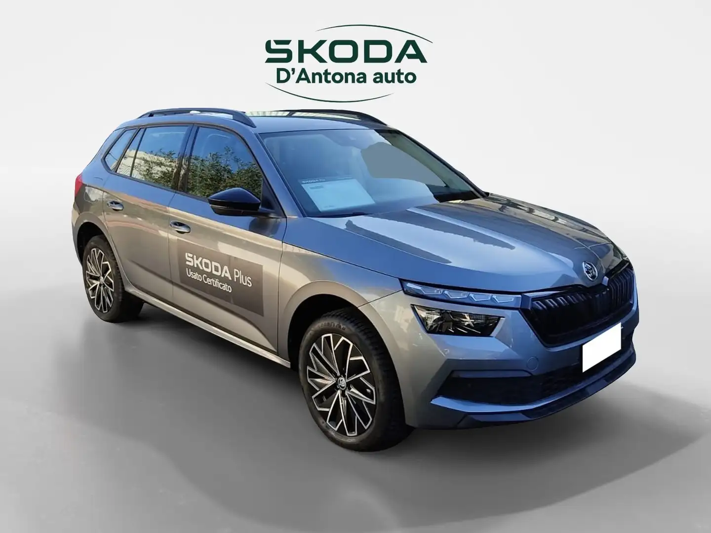 Skoda Kamiq Kamiq 1.0 TSI 110 CV Black Dots Grigio - 1