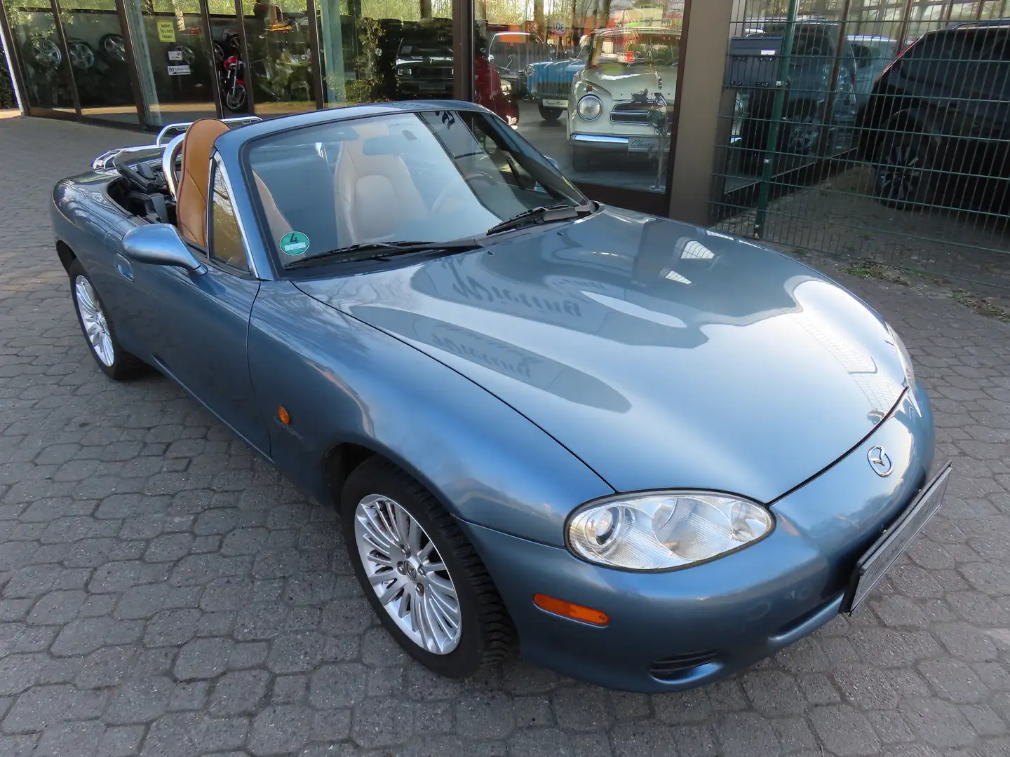 Mazda MX-5 NB 1.9i 16V Impuls *nur 56 TKM*1.Hand*Leder*SHZ* Azul - 1