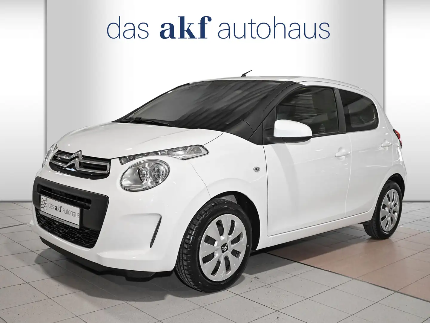 Citroen C1 1.0 VTI Feel-Klima*Kamera*Bluetooth*DAB+ Weiß - 1