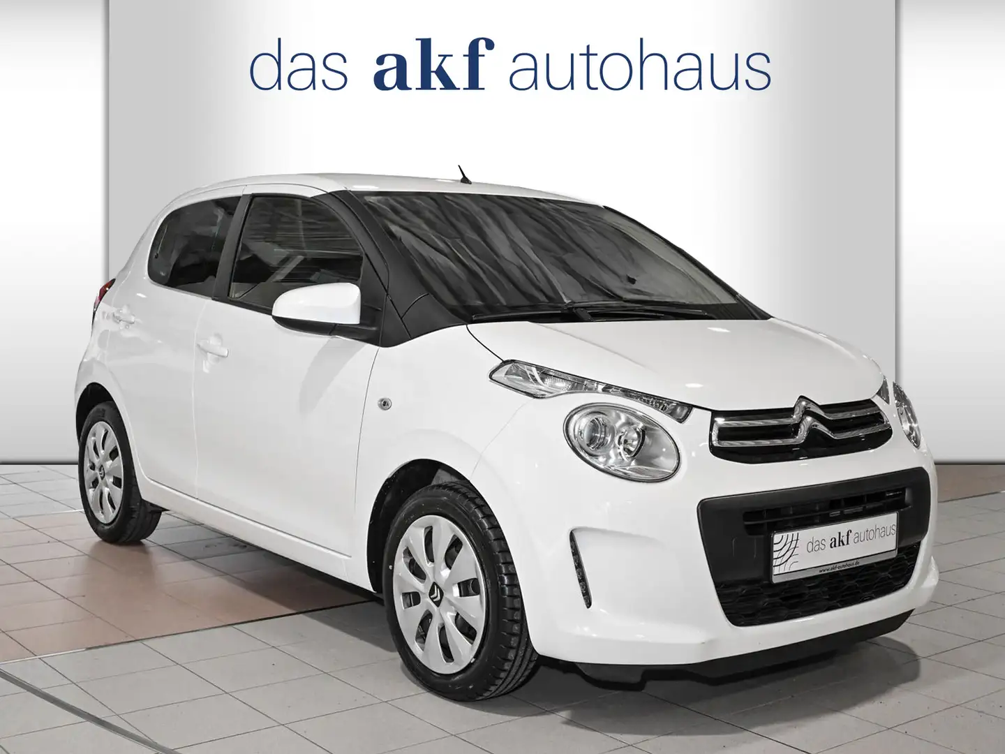 Citroen C1 1.0 VTI Feel-Klima*Kamera*Bluetooth*DAB+ Weiß - 2