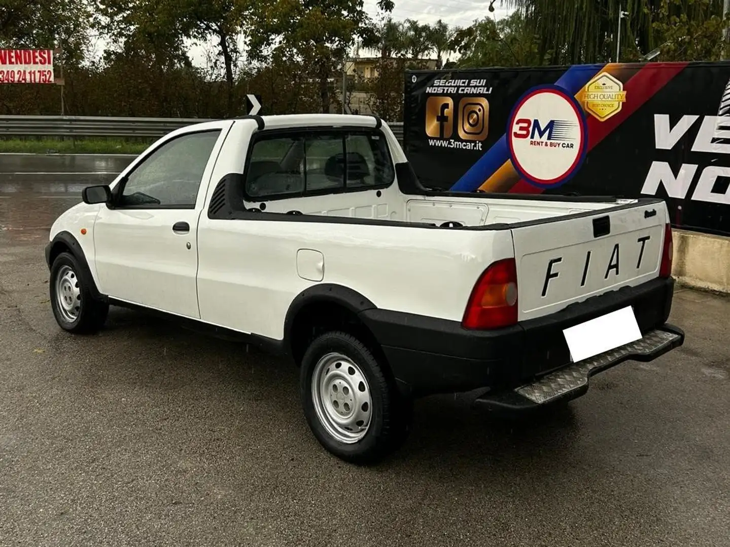 Fiat Strada FURGONE Blanc - 2
