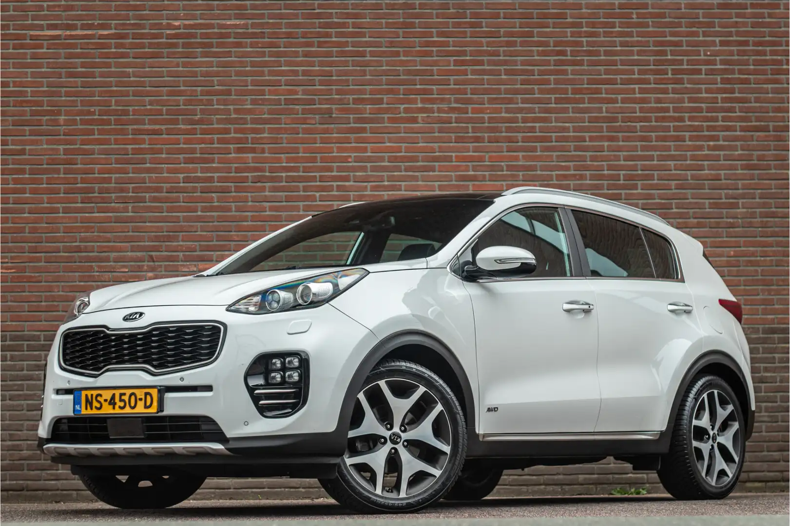 Kia Sportage 1.6 T-GDI DCT-7 4WD GT-PlusLine, Origineel NL, Sto Blanc - 1