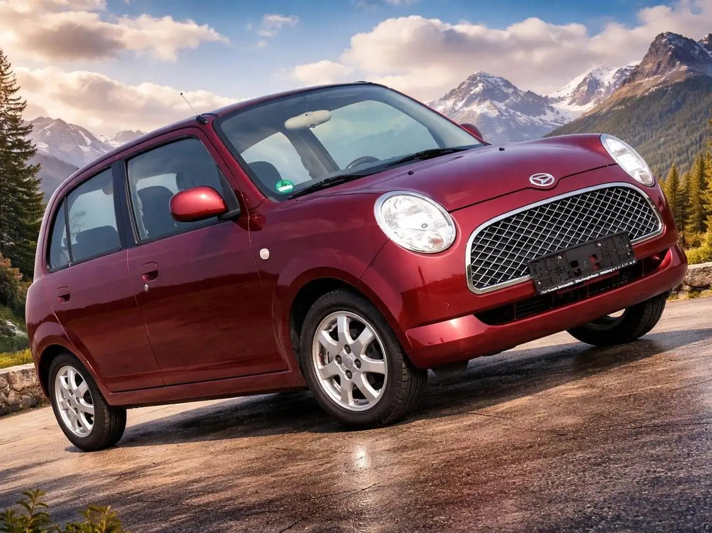 Daihatsu Trevis 1.0 Automatik. Klima.Ganzjahresreifen. Rot - 1