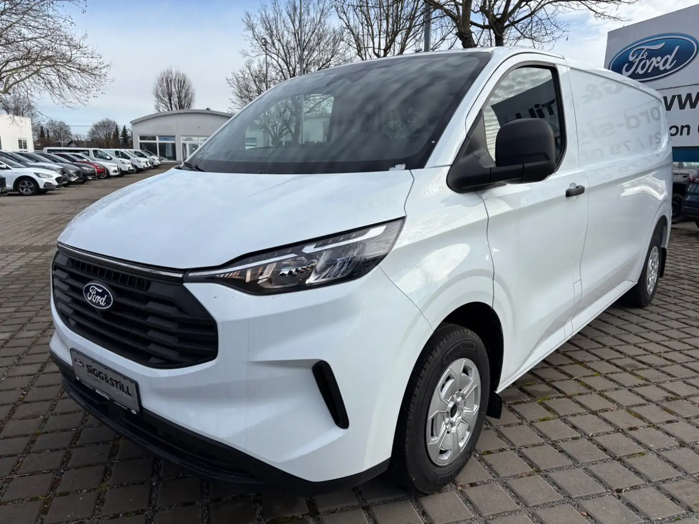 Ford Transit Custom Kasten 2,0I 320 L2 Trend NAVI*CAM Blanc - 1