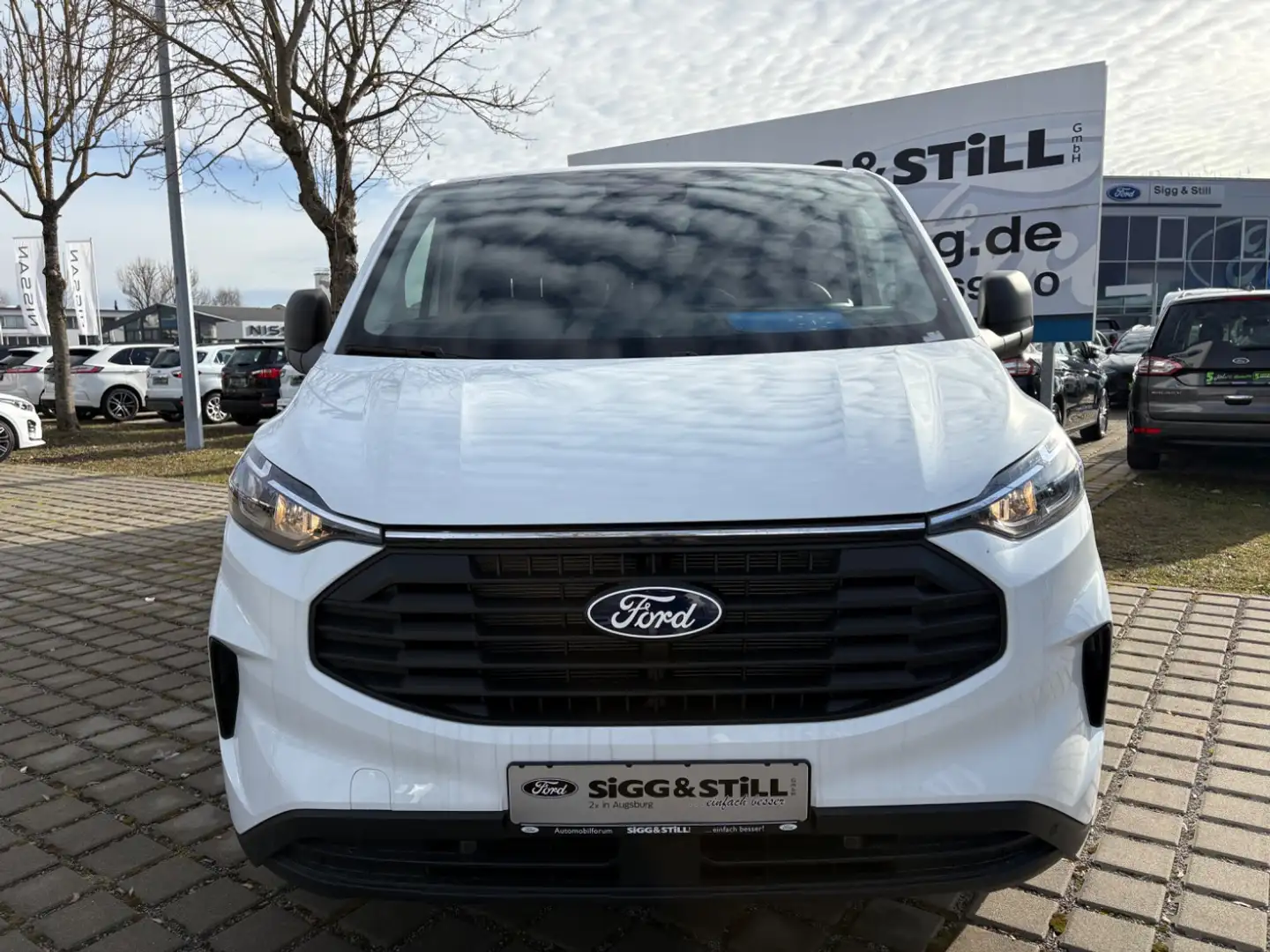 Ford Transit Custom Kasten 2,0I 320 L2 Trend NAVI*CAM Blanc - 2