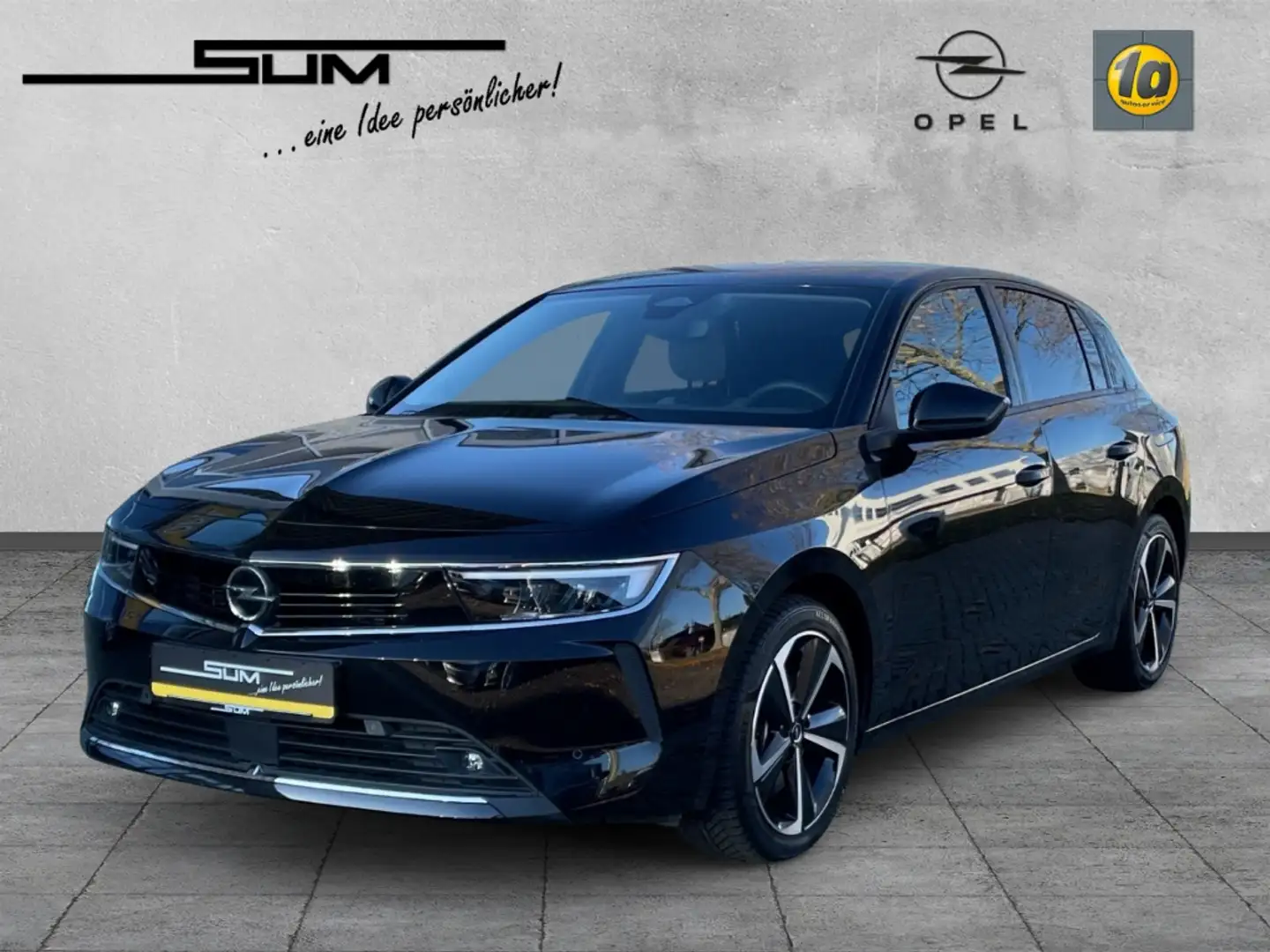 Opel Astra Plug-in-Hybrid 1.6 Navi LED Apple CarPlay Android Schwarz - 1