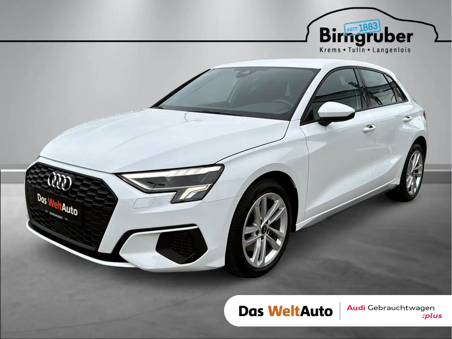 Audi A3 30 TFSI select Weiß - 1