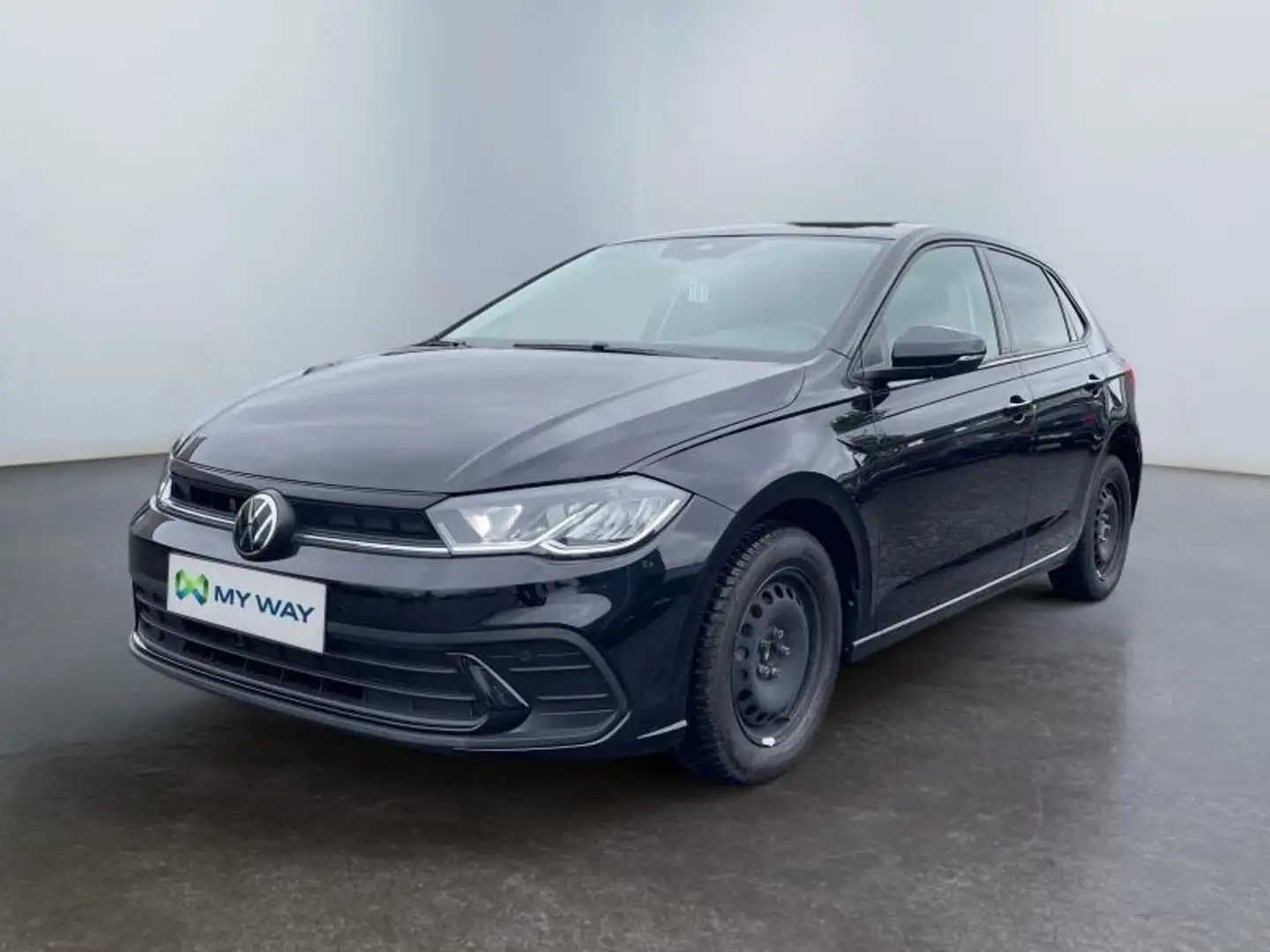 Volkswagen Polo VI Life*Navigation*Caméra*CruiseControl*AppConnec Noir - 1