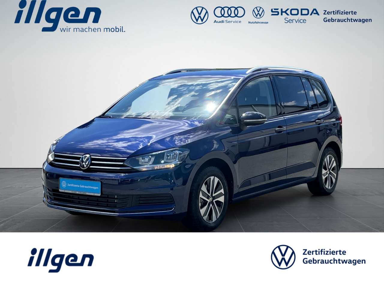 Volkswagen Touran — Volkswagen Touran 1.5 TSI Comfortline DSG 7-SITZ+CLIMAT+NAV
