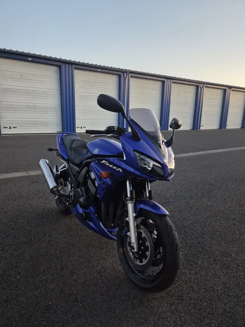 Yamaha FZ 6 Bleu - 1