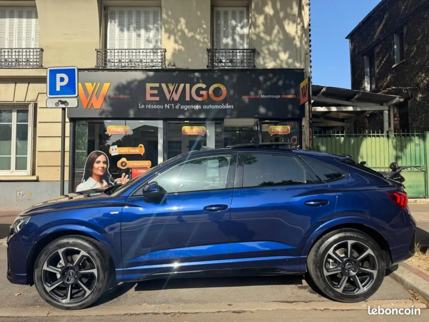 Audi Q3 1.5 35 TFSI 150 ADVANCED S-TRONIC BVA Bleu - 2