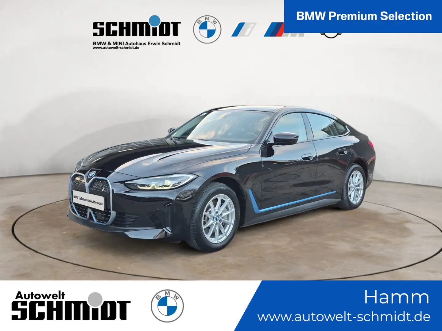 BMW i4 eDrive35 + GARANTIE-bis-12.2026 Schwarz - 1