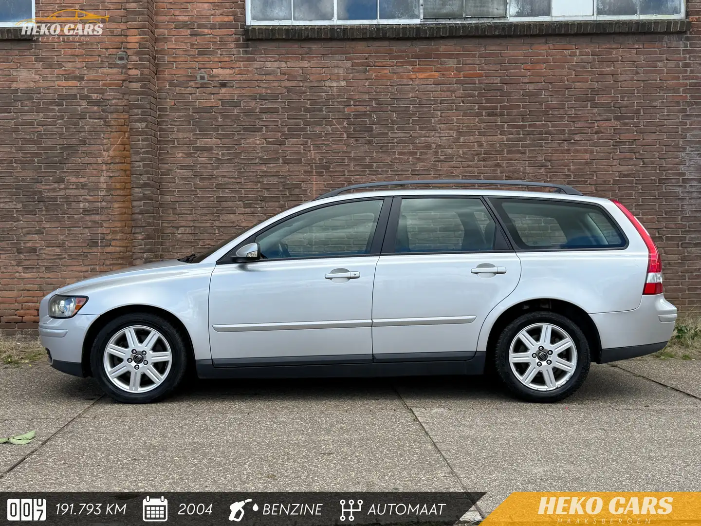 Volvo V50 2.4i Summum·Climate·Cruise·Stoelverw.·Leer·Xenon Grijs - 2
