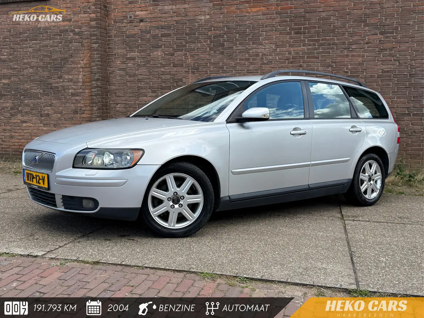 Volvo V50 2.4i Summum·Climate·Cruise·Stoelverw.·Leer·Xenon Grijs - 1