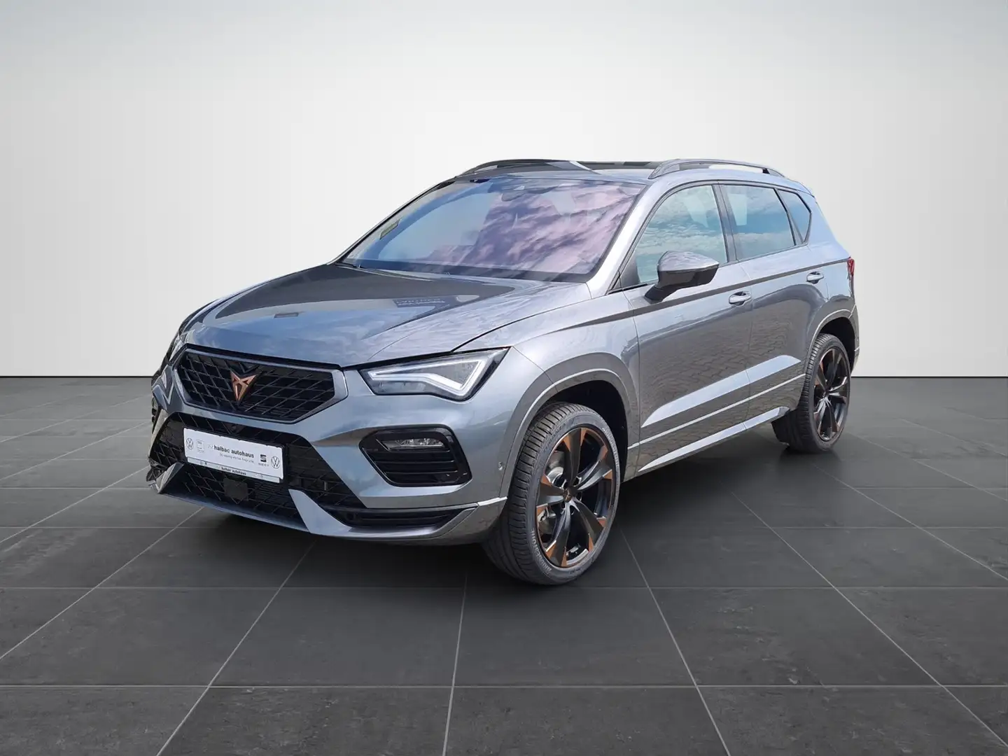 CUPRA Ateca 2.0 TSI DSG 4Drive +AHK+NAVI+VOLLLED+SHZ+KAMERA Gris - 2