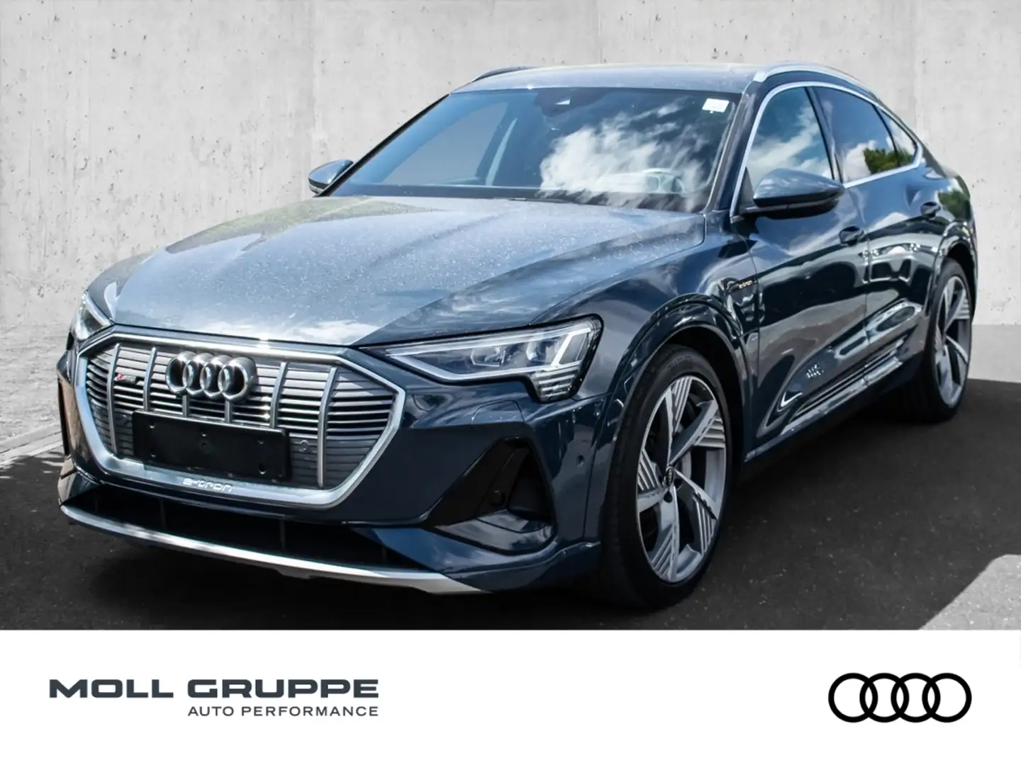 Audi e-tron Sportback 55 quattro S line Head UP B&O LED Albastru - 1