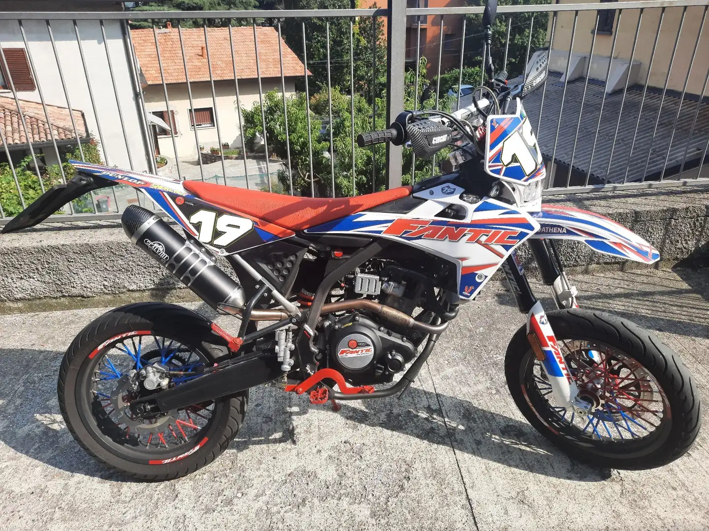 Fantic 125E fantic 125 MOTARD Alb - 1